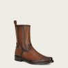 Online Cuadra Hand-Painted Honey Deer Leather Boot