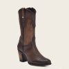 Online Cuadra Handmade Brown Traditional Western Leather Boot