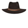 Wholesale Cuadra Brown Wool Hat