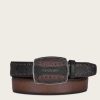 Online Cuadra Brown Leather Cowboy Beltbrown Leather Cowboy Belt