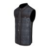 Online Cuadra Mens Doble View Blue Leather Vest