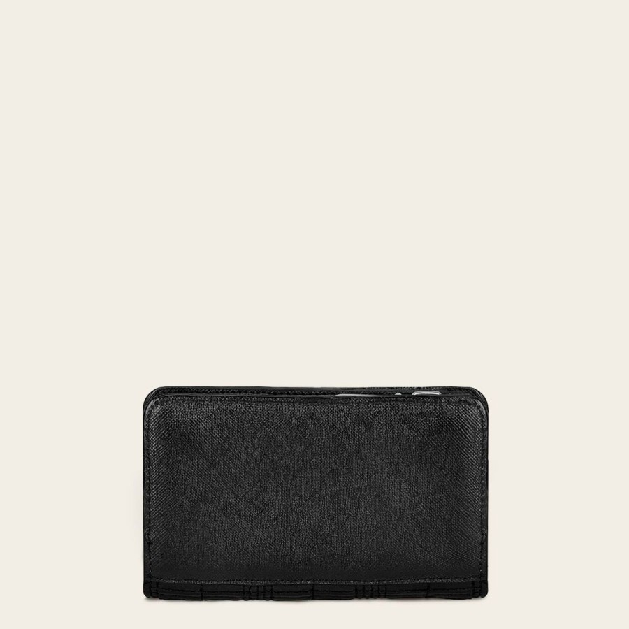 Online Cuadra Handmade Black Sheep Leather Wallet