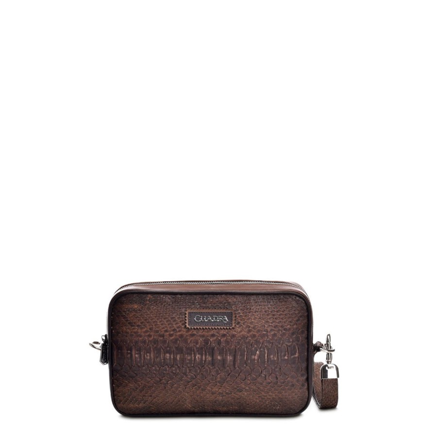 Wholesale Cuadra Handmade Brown Leather Document Bag