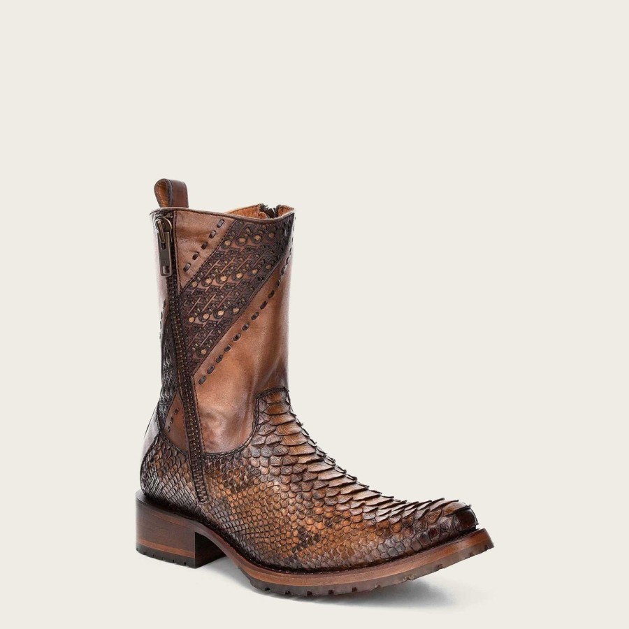 Wholesale Cuadra Honey Python Leather Cowboy Boots