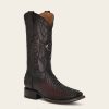 Wholesale Cuadra Engraved Mahogany Python Leather Western Boot