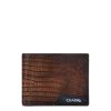 Wholesale Cuadra Handmade Honey Exotic Leather Wallet