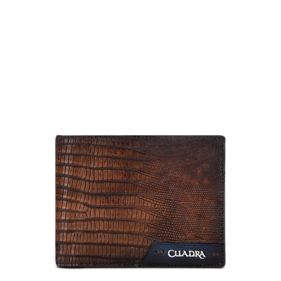 Wholesale Cuadra Handmade Honey Exotic Leather Wallet