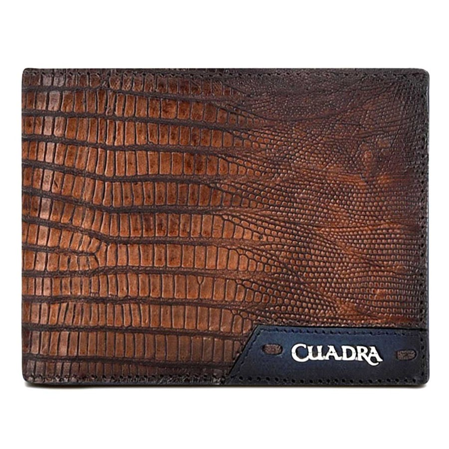 Wholesale Cuadra Handmade Honey Exotic Leather Wallet