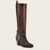 Hot Cuadra Stylish Brown Honey Leather Tall Boot