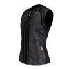 Best Cuadra Womens Formal Black Leather Vest