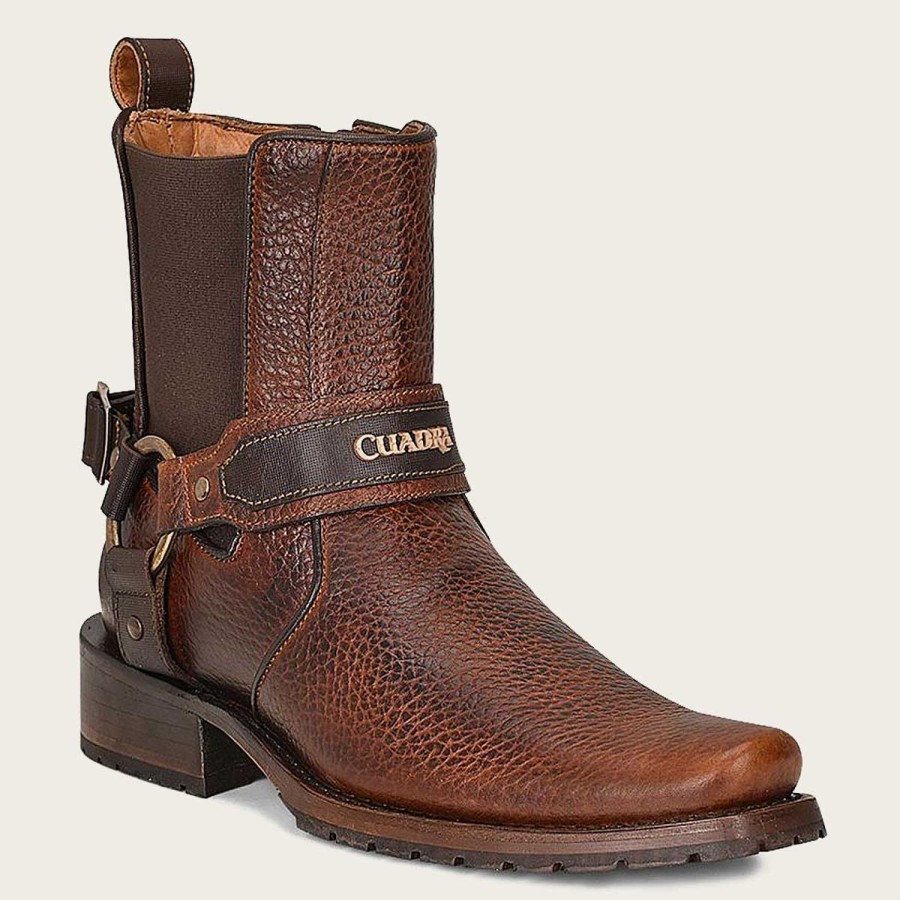 New Cuadra Hand-Painted Urban Honey Leather Boots