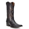 Wholesale Cuadra Engraved Cayman Leather Western Boots