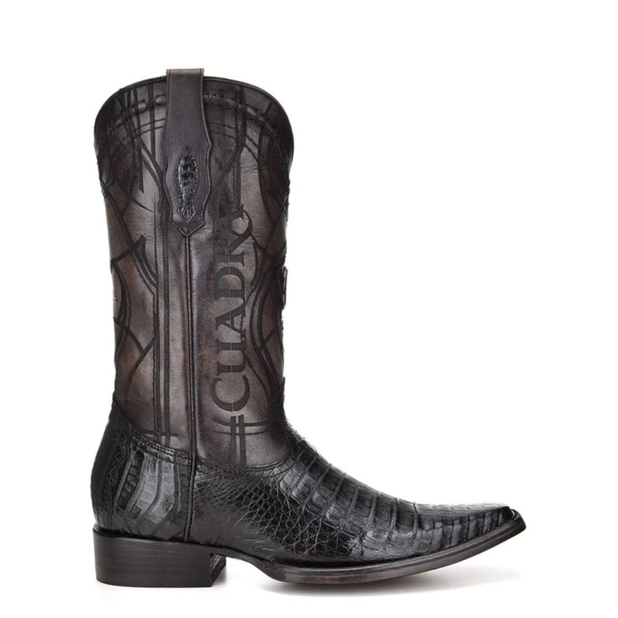 Wholesale Cuadra Engraved Cayman Leather Western Boots