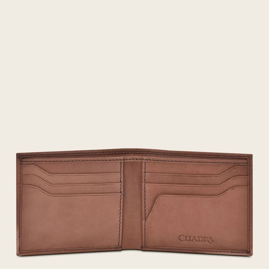 Best Cuadra Gradient Brown Bovine Leather Wallet