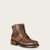 Clearance Cuadra Men'S Brown Dress Ankle Leather Boots